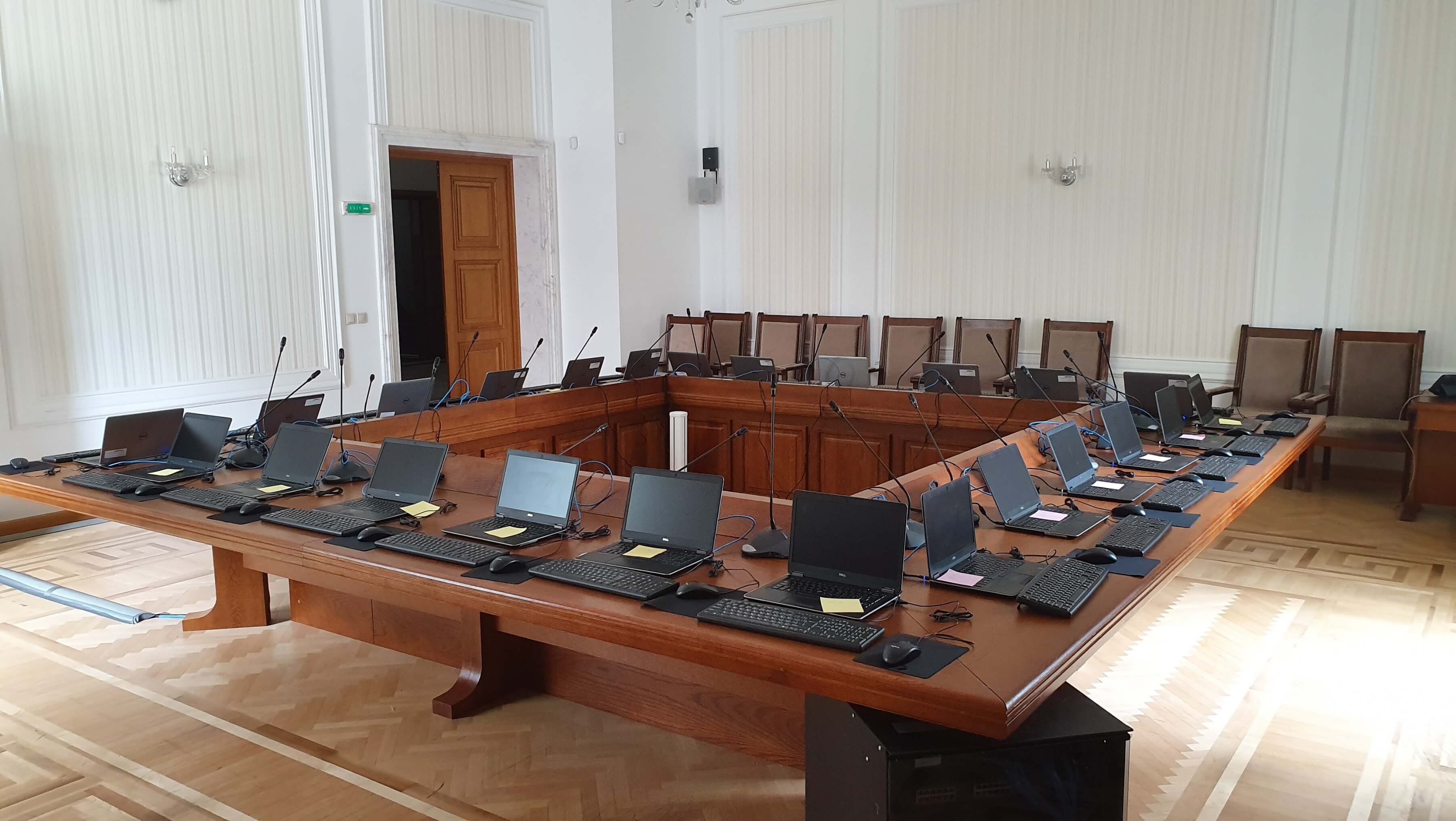 Помещенията в Централната избирателна комисия, в които ще се извършва компютърната обработка